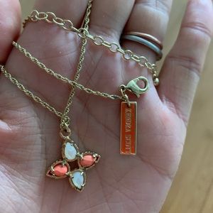 Kendra Scott gold necklace